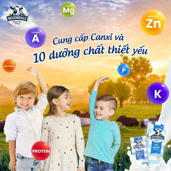 Sữa Nguyên Kem Úc Devondale Dạng Bột 1kg