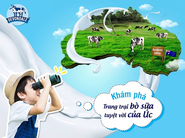 Sữa tươi cho bé 1 tuổi