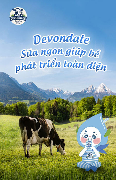 Sữa tươi cho bé 1 tuổi